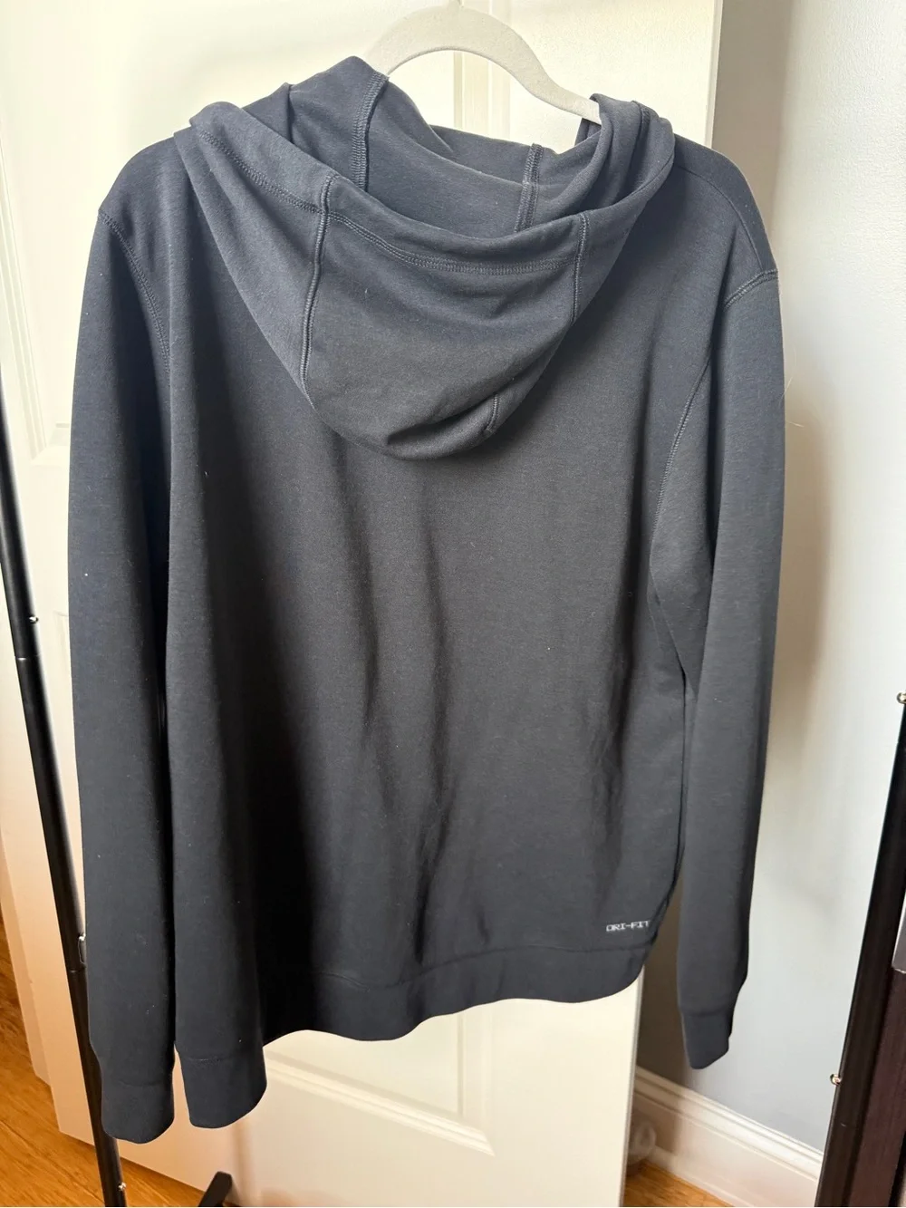 Jordan Large Dri-FIT Full-Zip Hoodie (Black